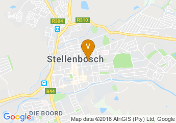 map of Stellenbosch University