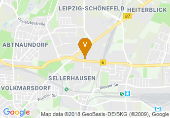 map of Helmholtz Centre for Environmental Research