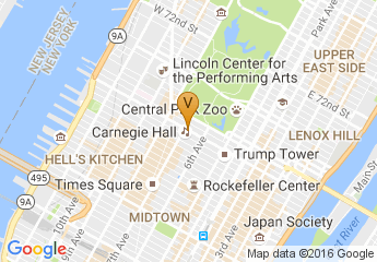 map of Carnegie Weill Recital Hall