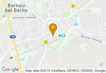 map of Stadtwerke Bernau GmbH