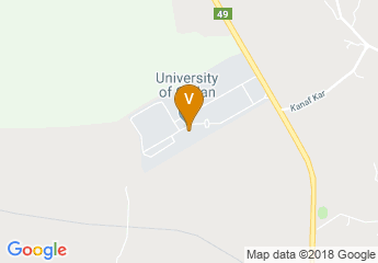 map of The University of Guilan