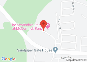 map of The Scottsdale Resort at McCormick Ranch