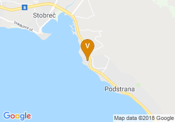 map of Le Meridien Lav, Split