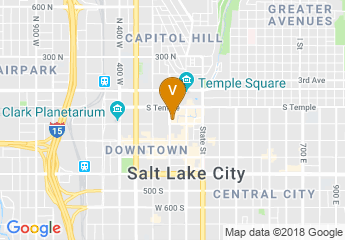 map of Salt Lake Marriott Downtown at City Creek