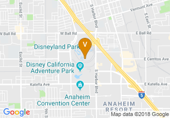 map of Disneyland Resort
