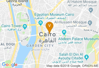 map of The Greek Campus - Cairo Downtown