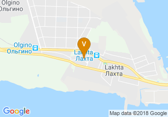 map of Expocentre Lahti St. Petersburg