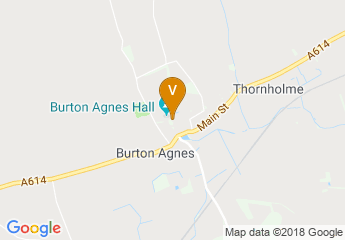 map of Burton Agnes Hall