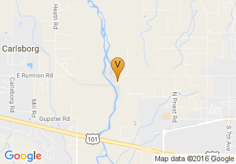 map of Dungeness River Audubon Center