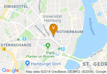 map of State and University Library Hamburg Carl von Ossietzky