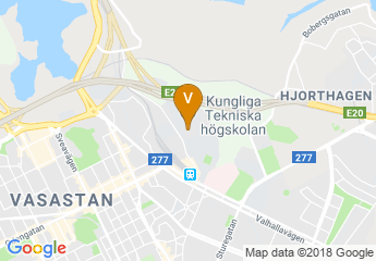 map of Royal institute of Technology