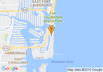 map of Marriott Harbor Beach Resort & Spa