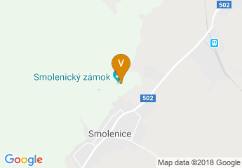 map of Hotel Zámok Smolenice - Kongresové centrum SAV