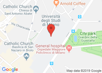 map of University of Milan