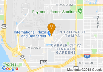 map of Renaissance Tampa International Plaza Hotel