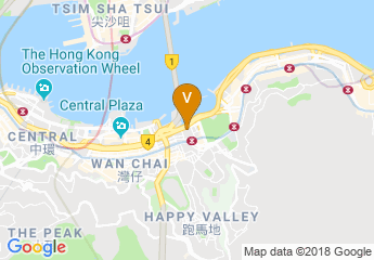 map of The Excelsior, Hong Kong
