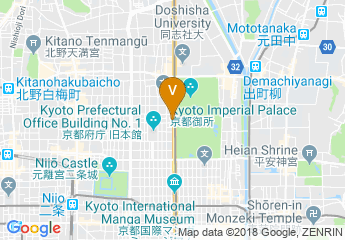 map of Kyoto Garden Palace Kyoto Garden Palace Hotel