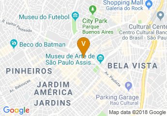 map of Renaissance Sao Paulo Hotel