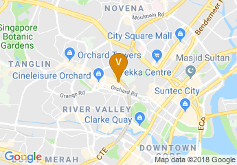 map of Holiday Inn Singapore Orchard City Centre
