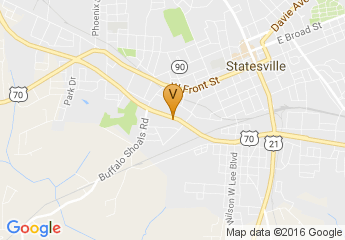 map of 260 Hangar Drive, Statesville, NC