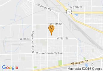 map of Historic Springfield in Downtown Jacksonville