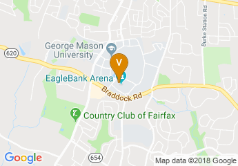 map of EagleBank Arena