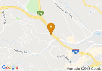 map of Pittsburgh Airport Marriott