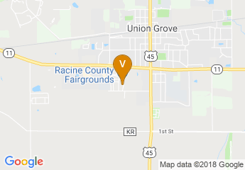 map of Racine County Fairgrounds