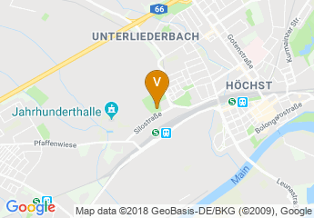 map of Fraport Arena