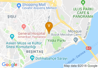 map of Yildiz Technical University