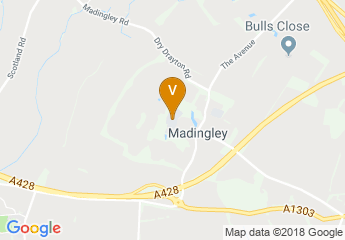 map of Madingley Hall