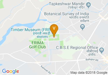 map of Forest Research Institute
