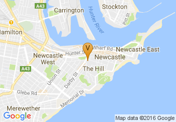 map of The Newcastle Jockey Club