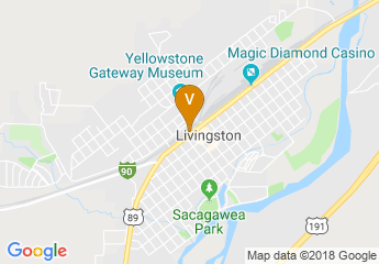 map of Livingston Depot Center
