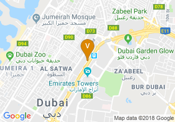 map of Nassima Royal Hotel