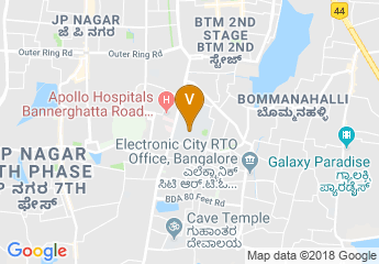 map of Indian Institute of Management Bangalore