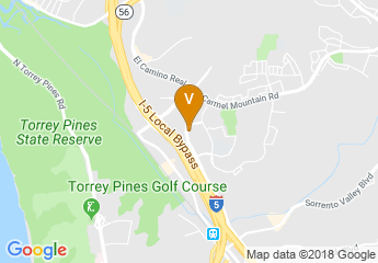 map of Homewood Suites by Hilton San Diego-Del Mar