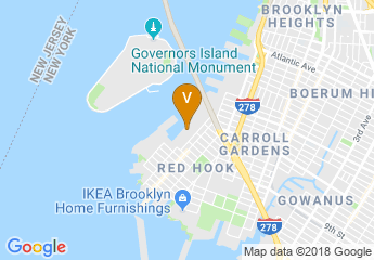 map of Brooklyn Cruise Terminal