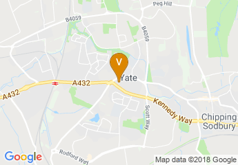 map of Yate Leisure Centre