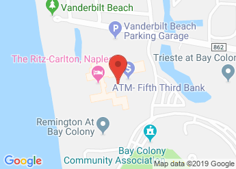 map of The Ritz-Carlton, Naples
