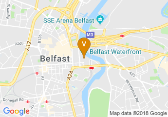 map of Belfast Waterfront