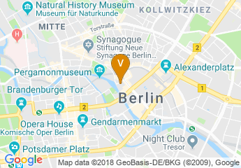 map of Fraunhofer-Forum Berlin