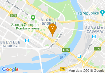 map of Sava Center
