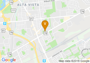map of Jim Durrell Recreation Centre