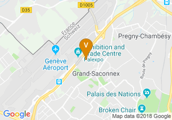 map of Starling Hotel Geneva