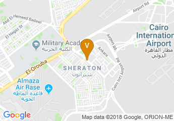 map of Radisson Blu Hotel, Cairo Heliopolis