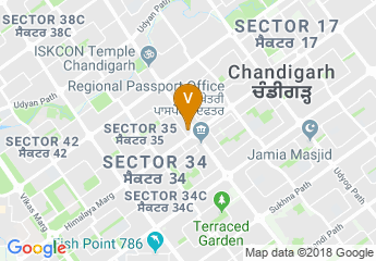 map of JW Marriott Hotel Chandigarh