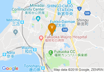 map of Fukuoka Institute of Technology