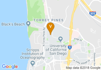map of San Diego Supercomputer Center