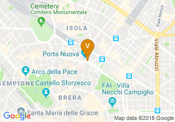 map of Le Spose di Milano